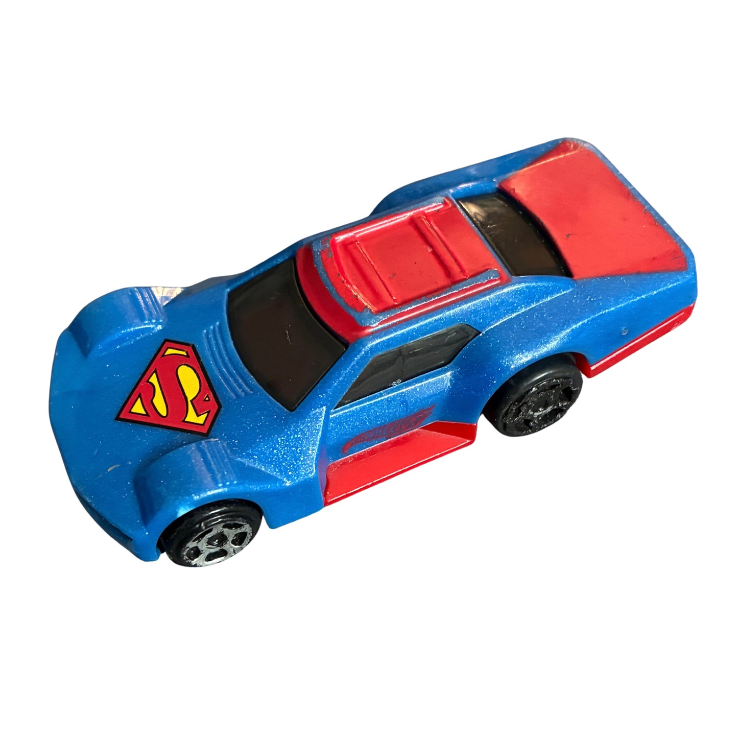 SUPERMAN MATTEL HOT WHEELS 2016 MCDONALDS CAR PRE OWNED