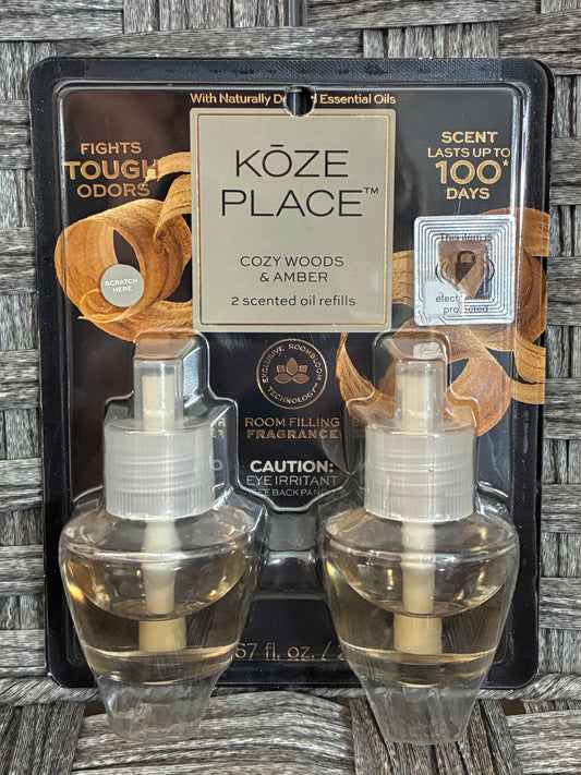 KOZE PLACE 2 SCENTED OIL REFILLS