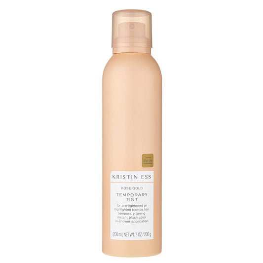 2 PACK KRISTIN ESS ROSE GOLD TEMPORARY TINT FOR PRE-LIGHTENED OR HIGHLIGHTED BLONDE HAIR, 7 OZ