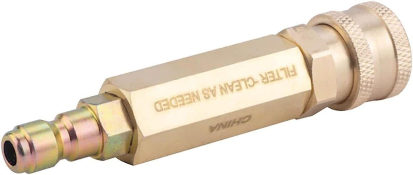 22X SURFACE MAX HIGH PRESSURE FILTER ATTACHMENT BRASS GAS SURFACE WASHER 4500PSI