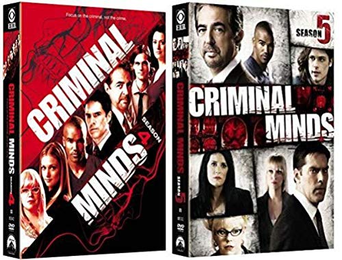 CRIMINAL MINDS TV 2-PACK COMPLETE SEASONS 4 AND 5 (DVD, 2014) SEALED