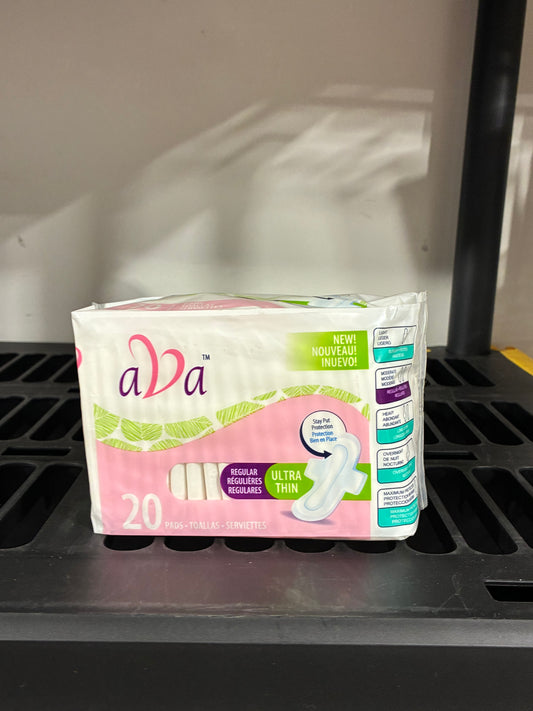 aVa Regular Ultra Thin 20ct Pads