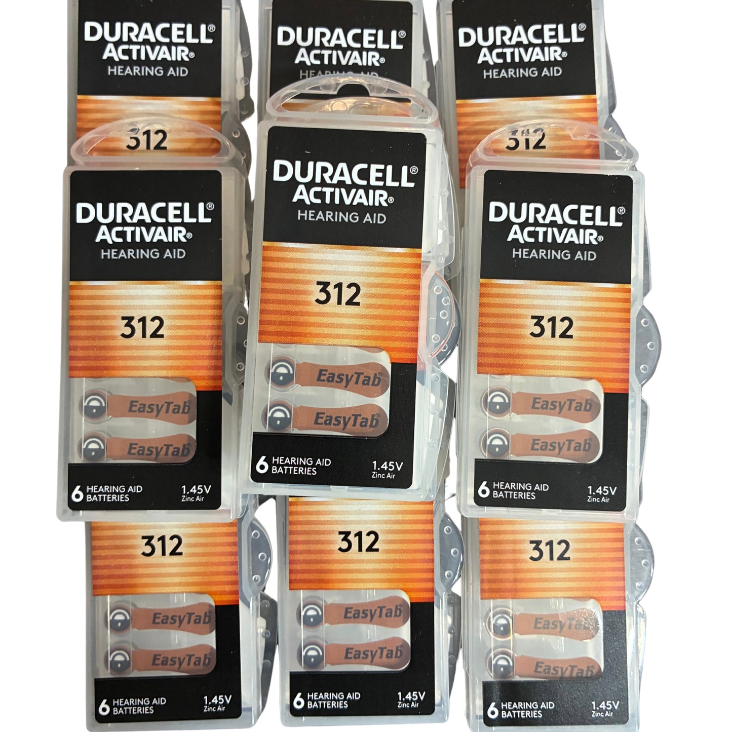 DURACELL ACTIVAIR HEARING AID BATTERIES (60CT) SIZE 312 EXP.2029