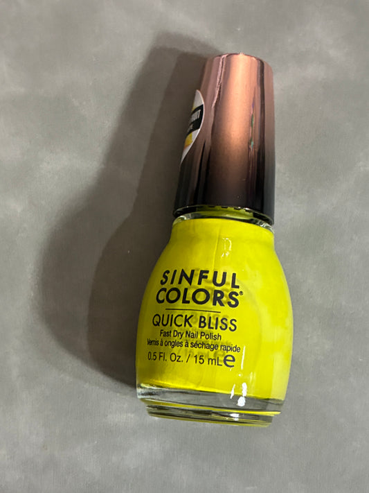 SINFUL COLORS QUICK BLISS - SHMEXY STARFRUIT