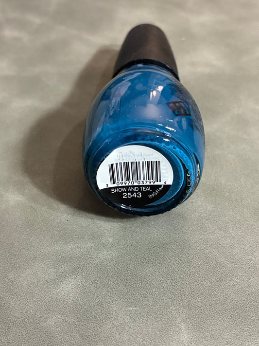 SINFUL COLORS BOLD COLOR - SHOW AND TEAL