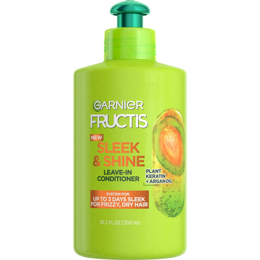 GARNIER FRUCTIS SLEEK & SHINE LEAVE-IN CONDITIONER - 10.2 FL OZ