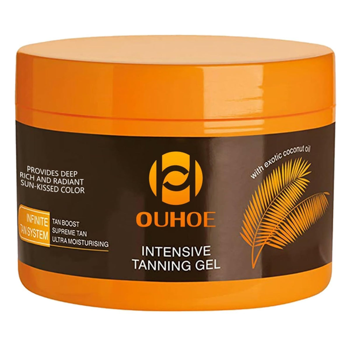 INTENSIVE TANNING GEL WITH COCONUT OIL FOR DEEP RICH AND RADIANT SUN KISSED LOOK