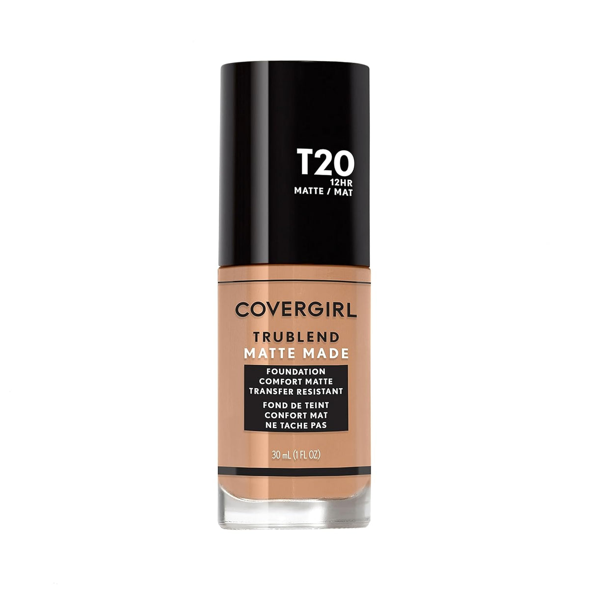 COVERGIRL TRUBLEND MATTE MADE LIQUID FOUNDATION (T20 SOFT HONEY)