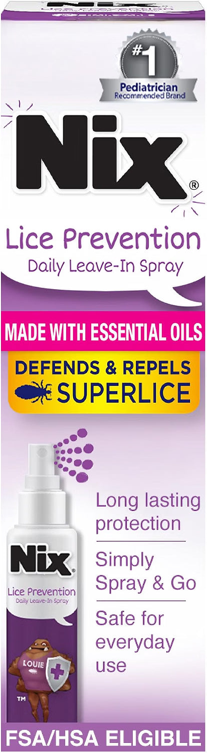 NIX LICE PREVENTION DAILY LEAVE-IN SPRAY 6FL OZ
