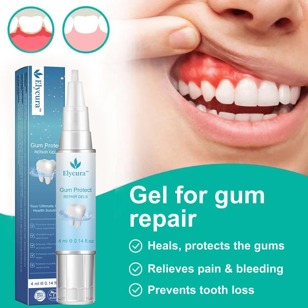 ELYCURA GUM PROTECT DENTAL GEL PEN ORAL CARE THERAPY REDUCE INFLAMMATION EXP 2029