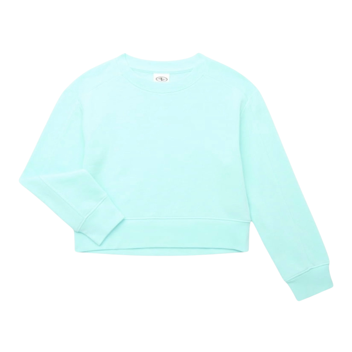 ATHLETIC WORKS GIRLS FLEECE SWEATSHIRT - STILLWATER