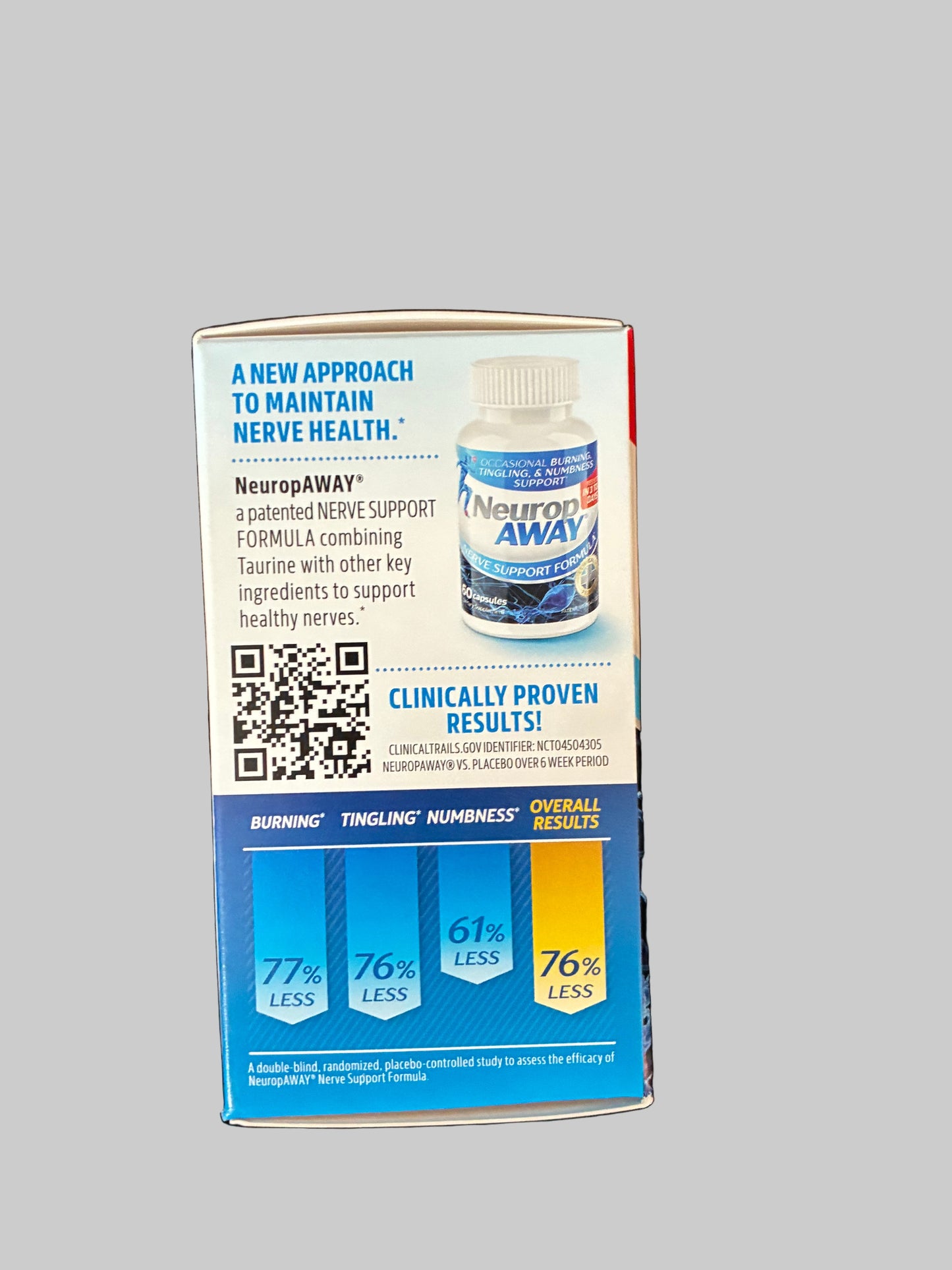 NEUROP AWAY NERVE SUPPORT FORMULA 60 CAPSULES EXP 7/2029