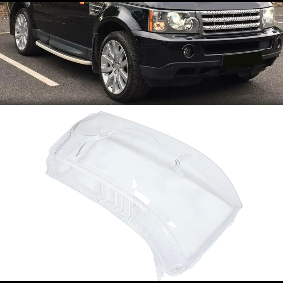 NEWYALL LEFT AND RIGHT PAIR HEADLIGHT COVERS LAND RANGE ROVER 2006-2009