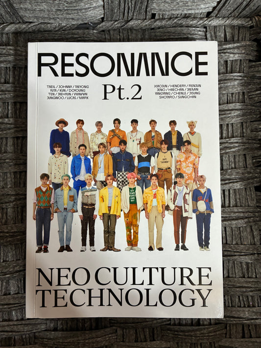 NCT NEO CULTURE TECHNOLOGY RESONANCE PT2 BOOK ONLY