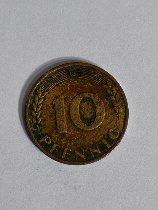1950 G 10 PFENNING