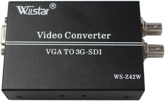 WIISTAR VGA + AUDIO TO HD SD 3G SDI CONVERTER FOR PC SDI MONITOR