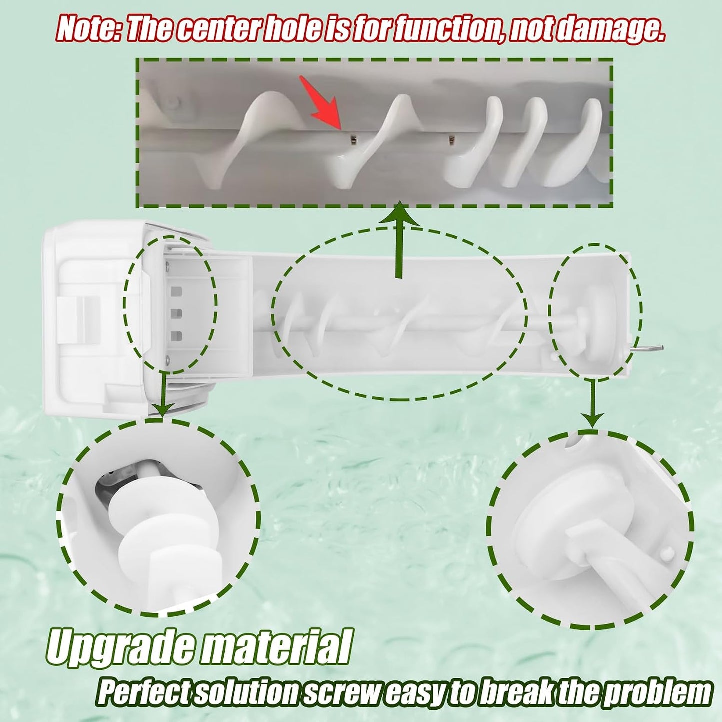 ICE CONTAINER BUCKET DA97-14474C COMPATIBLE WITH SELECT SAMSUNG REFRIGERATORSN