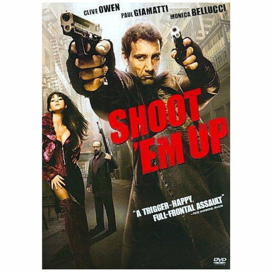 SHOOT 'EM UP (DVD, 2008, WIDESCREEN) CLIVE OWEN, PAUL GIAMATTI - SEALED