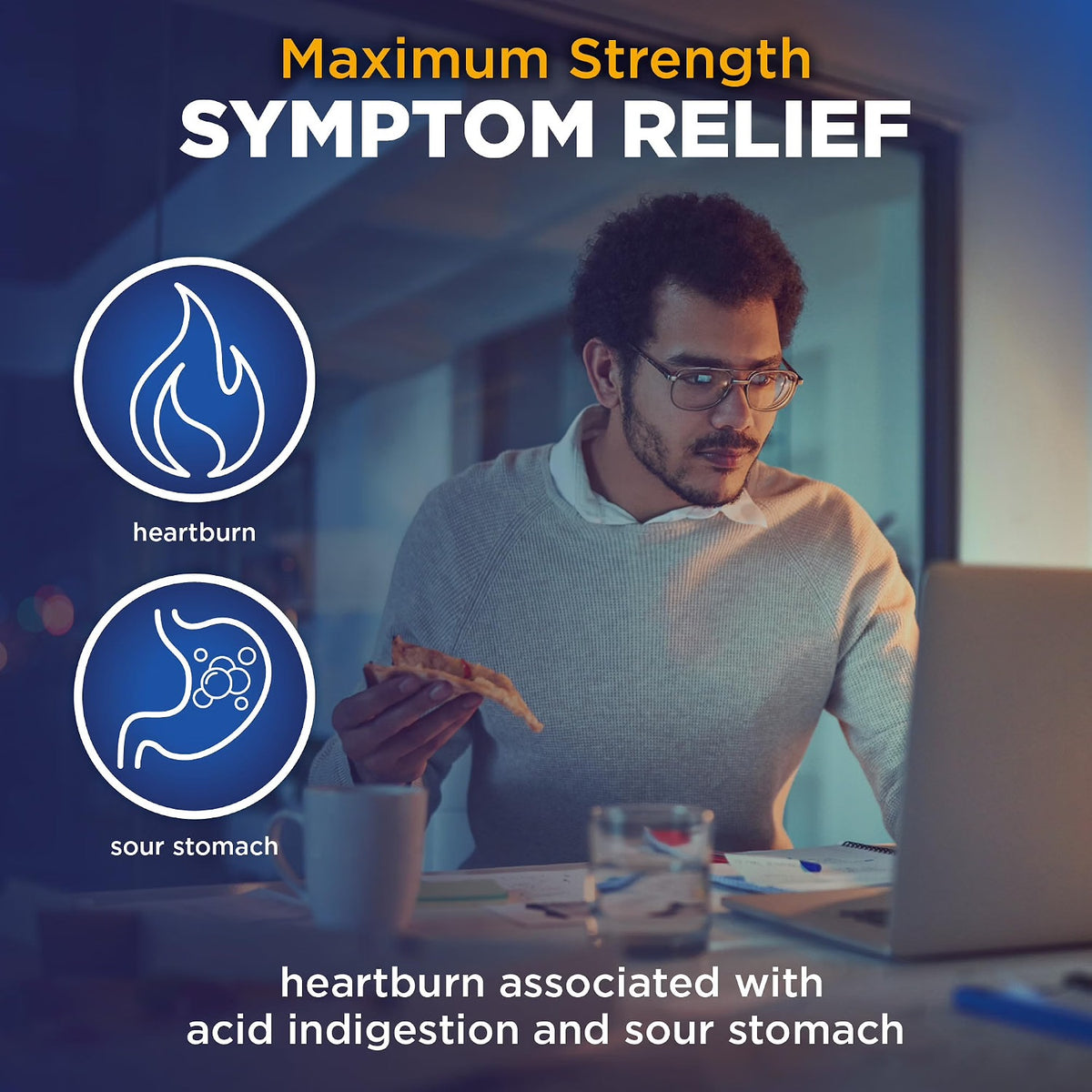 AMAZON MAXIMUM STRENGTH HEARTBURN PREVENTION COMPARE TO ZANTAC 360 90 TABLETS