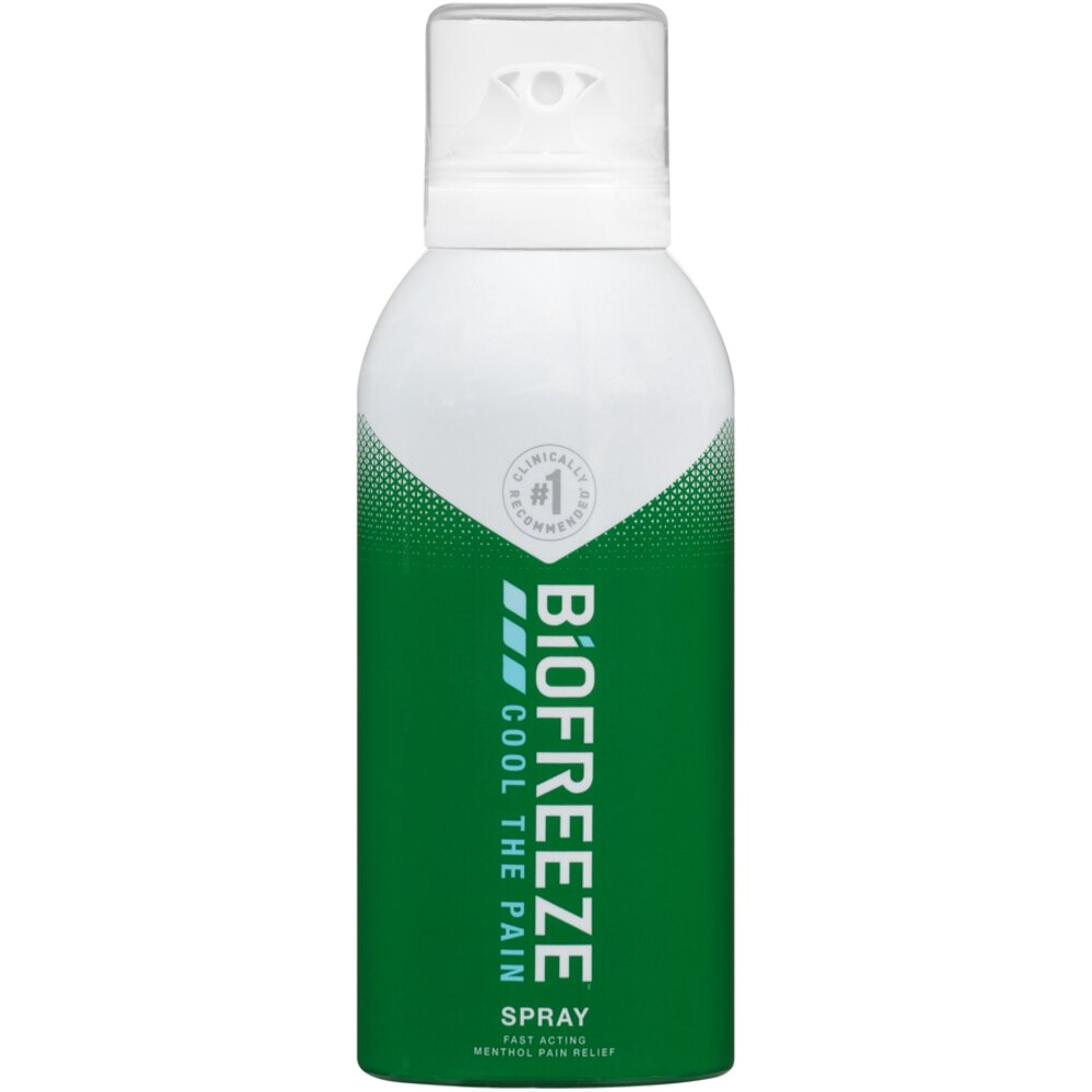 3 PACK - BIOFREEZE COOL THE PAIN MENTHOL PAIN RELIEVING SPRAY 3 FL OZ