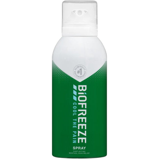 3 PACK - BIOFREEZE COOL THE PAIN MENTHOL PAIN RELIEVING SPRAY 3 FL OZ