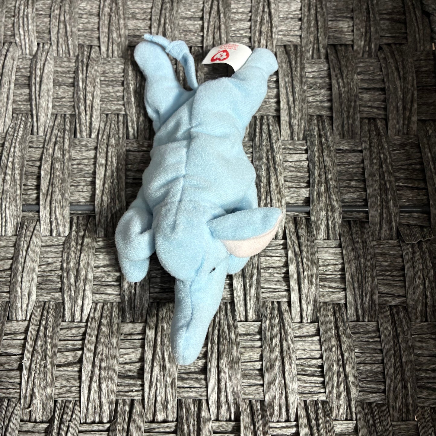 VINTAGE 1993 TY BEANIE BABY ELEPHANT PLUSH NO TAG