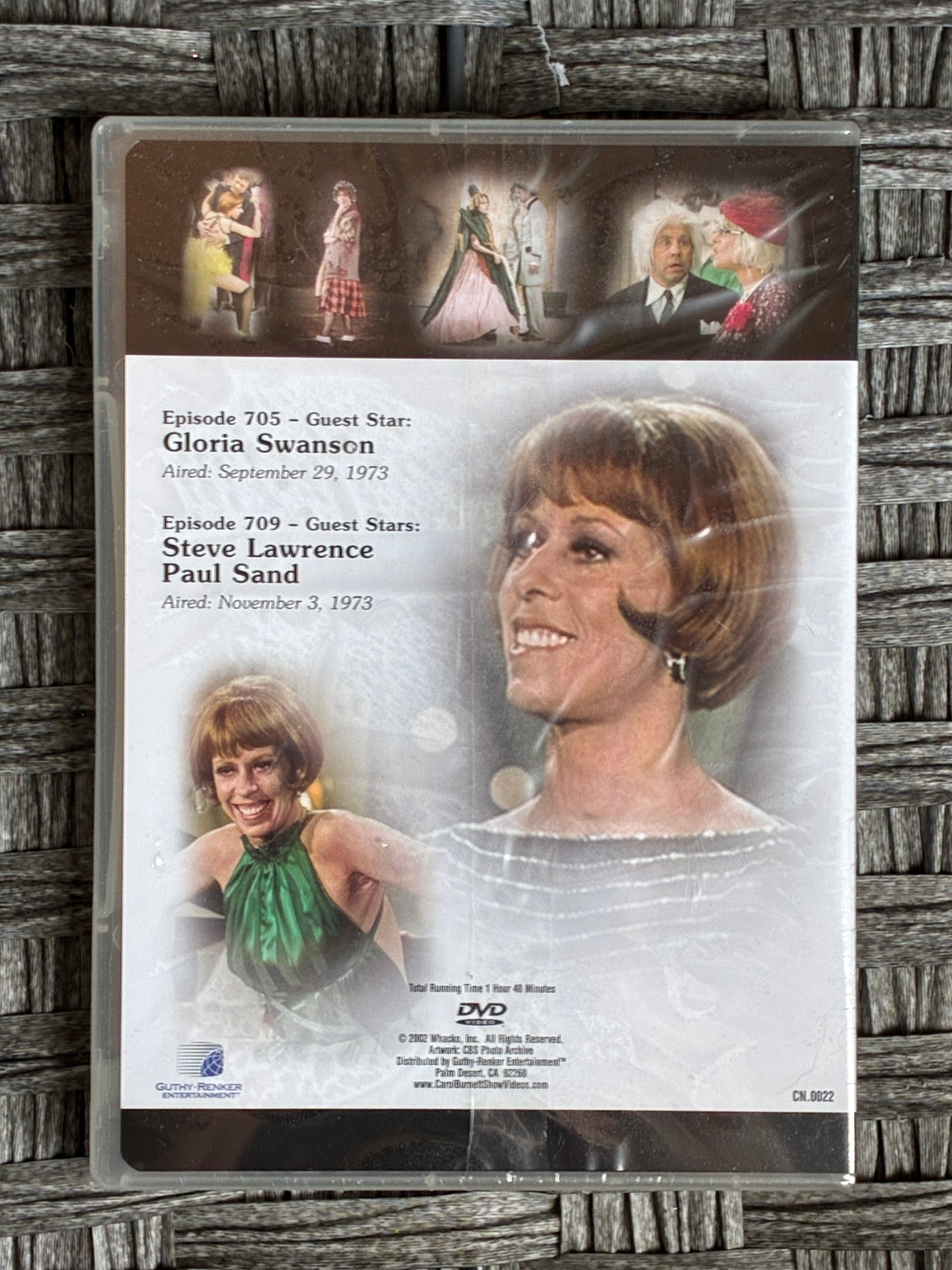 THE CAROL BURNETT SHOW DVD COLLECTOR’S EDITION EPISODES 705 & 709
