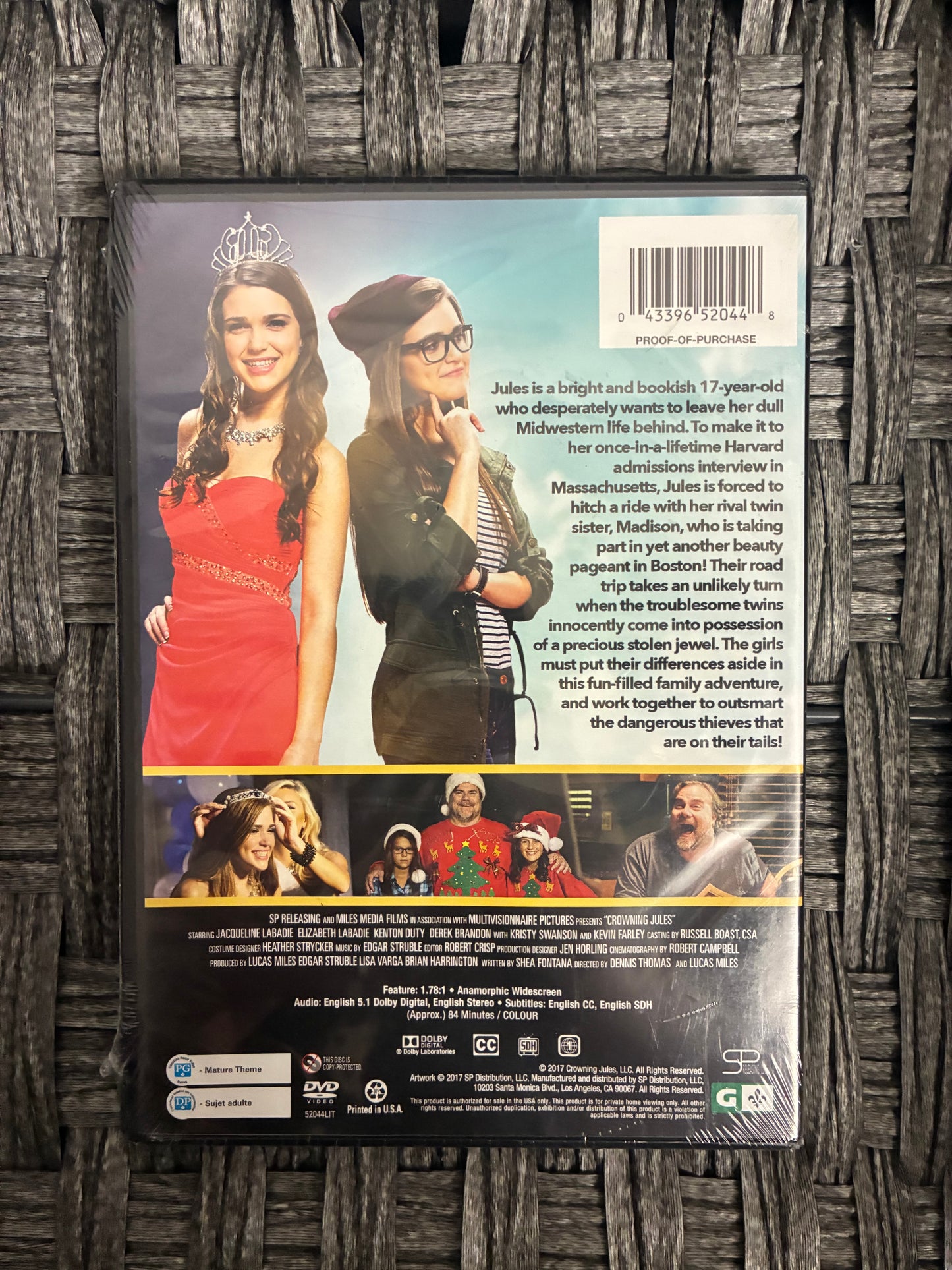 CROWNING JULES - DVD - SEALED