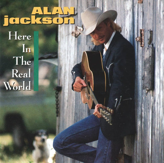 ALAN JACKSON - HERE IN THE REAL WORLD (CD - 1990)