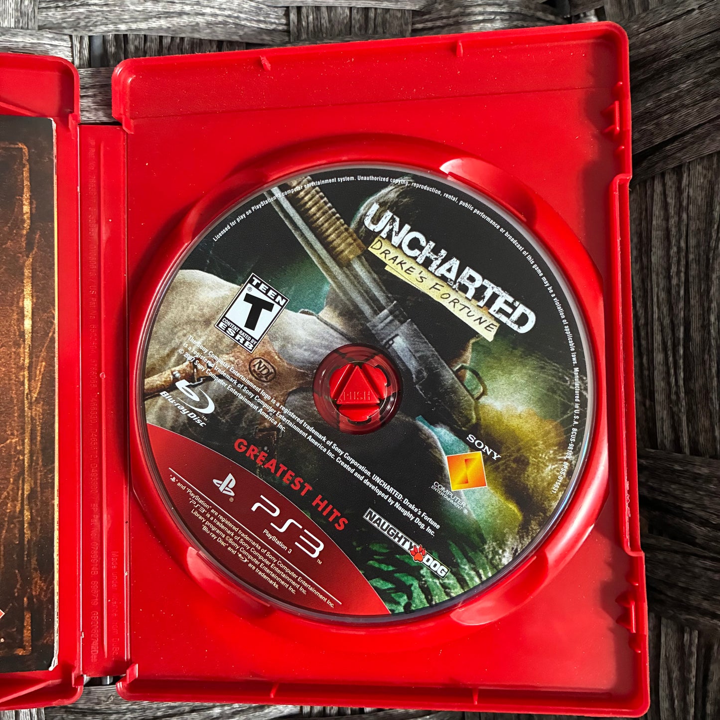 PS3 UNCHARTED DRAKE’S FORTUNE (2007) - PRE OWNED