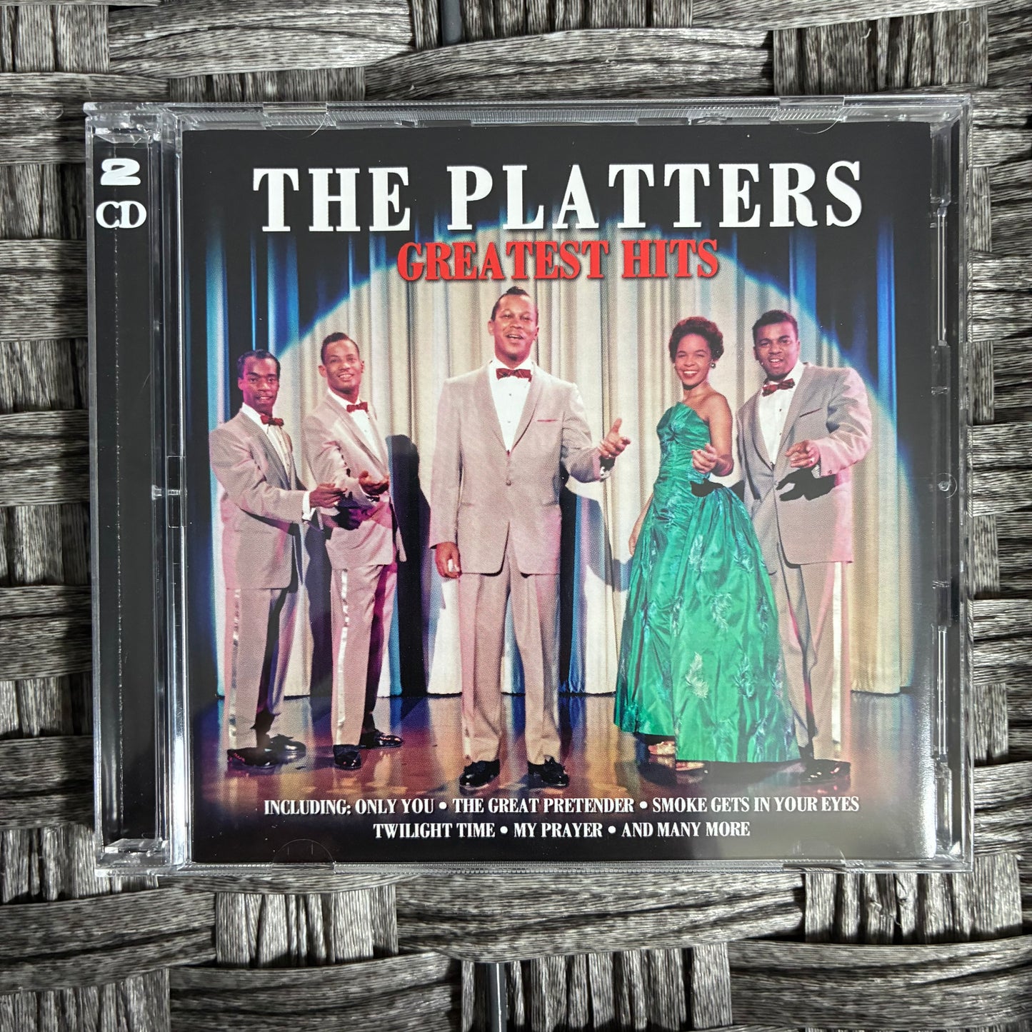 THE PLATTERS GREATEST HITS 40 ORIGINAL HIT RECORDINGS ON 2 CDS (2009) - PRE OWNED