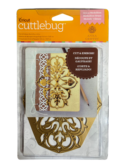 Cricut Cuttlebug Grace Medallion Cut & Emboss