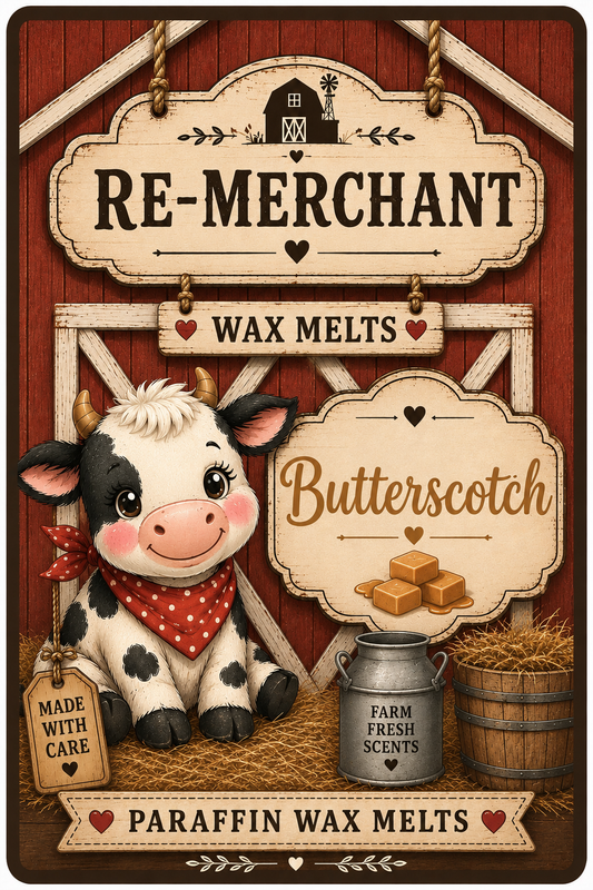 BUTTERSCOTCH COW MELTS - 6PCS