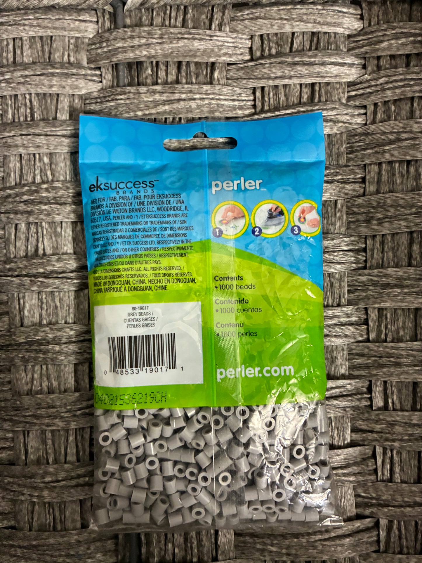 PERLER 1000PCS GRAY