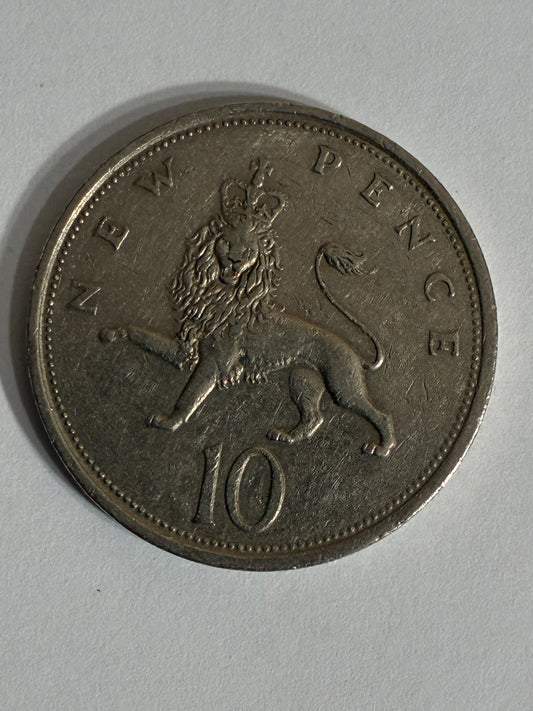 1975 10 NEW PENCE