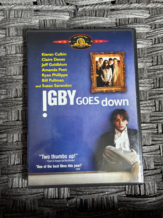 IGBY GOES DOWN DVD 2002 MGM STARRING KIERAN CULKIN, JEFF GOLDBLUM, RYAN PHILLIPPE
