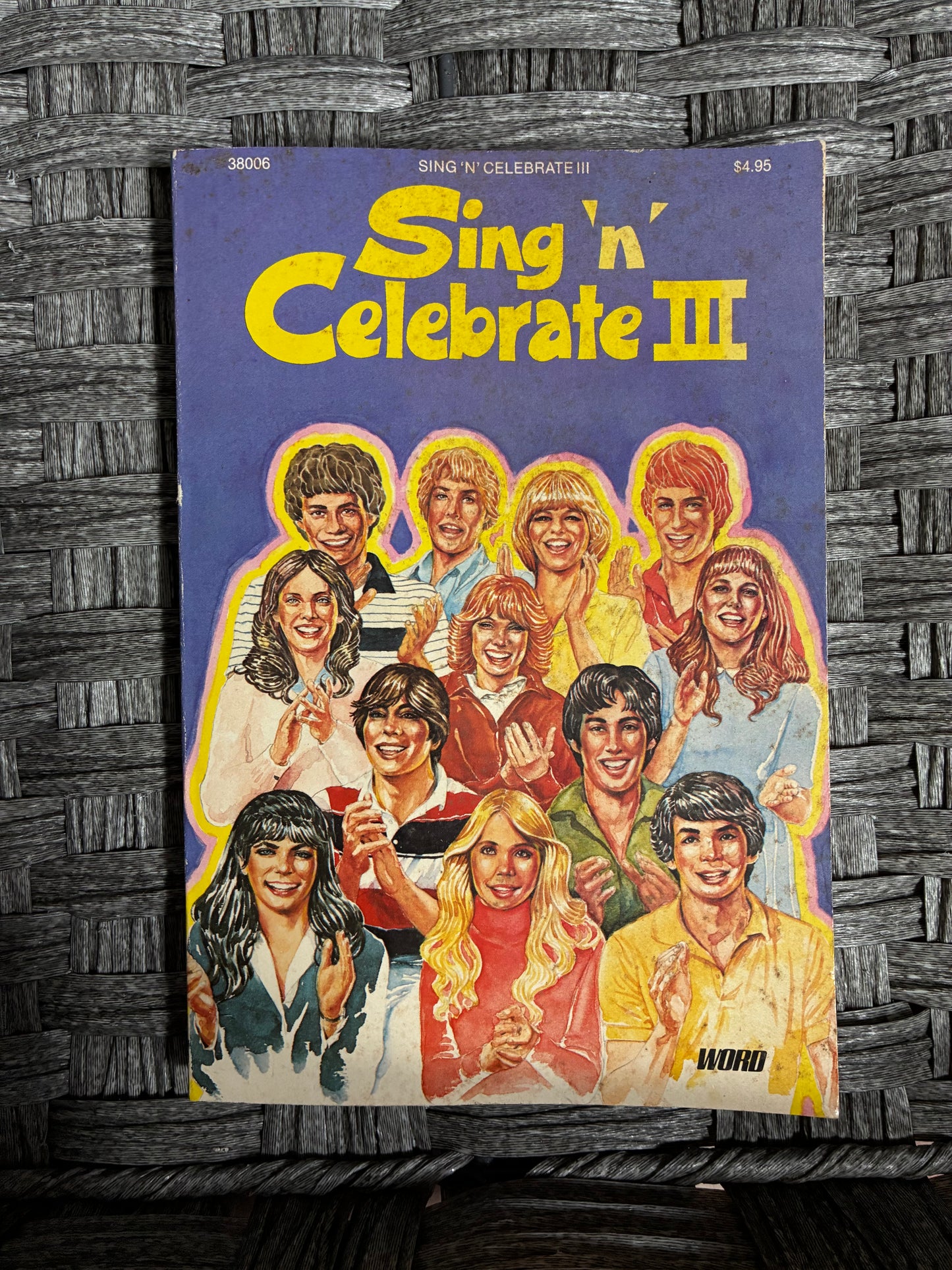 VINTAGE 1982 SING N CELEBRATE III GOSPEL SONGBOOK