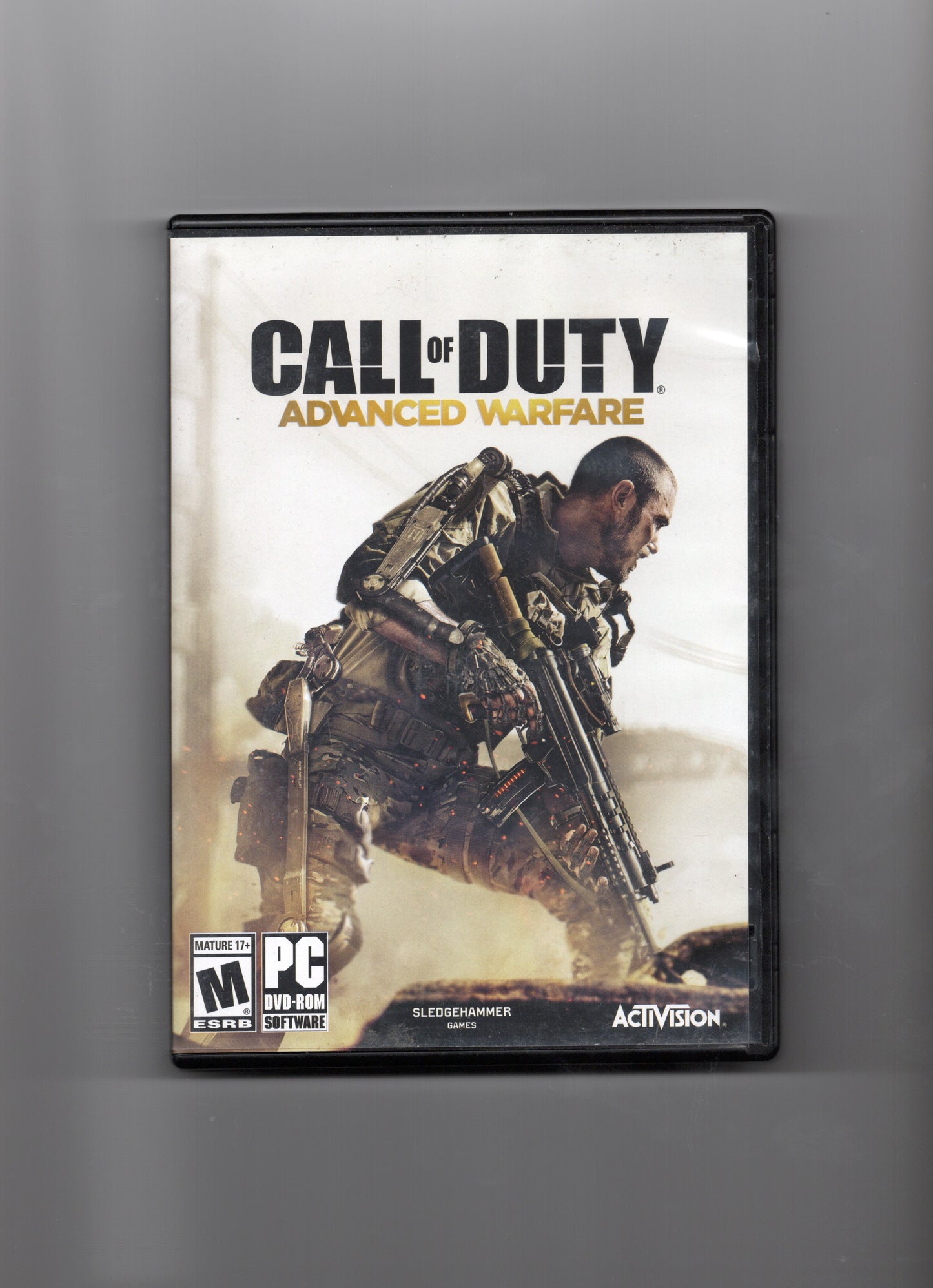 CALL OF DUTY ADVANCED WARFARE PC GAME - 6 DISC - PRE OWNED GOOD CONDITION