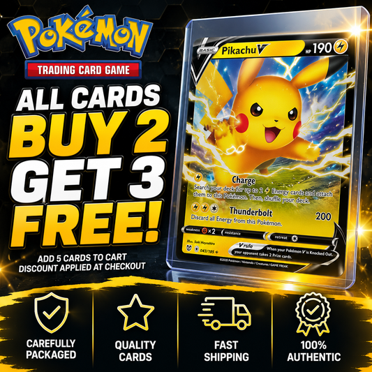 POKEMON TCG - SELECT YOUR CARDS - BUY 2 GET 3 FREE EVERYDAY