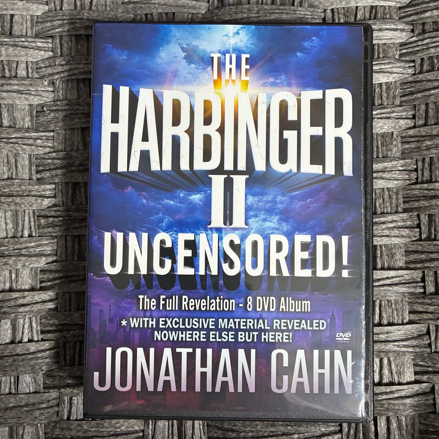 THE HARBINGER II UNCENSORED THE FULL REVELATION 8 DVD ALBUM JONATHAN CHAN - PRE OWNED