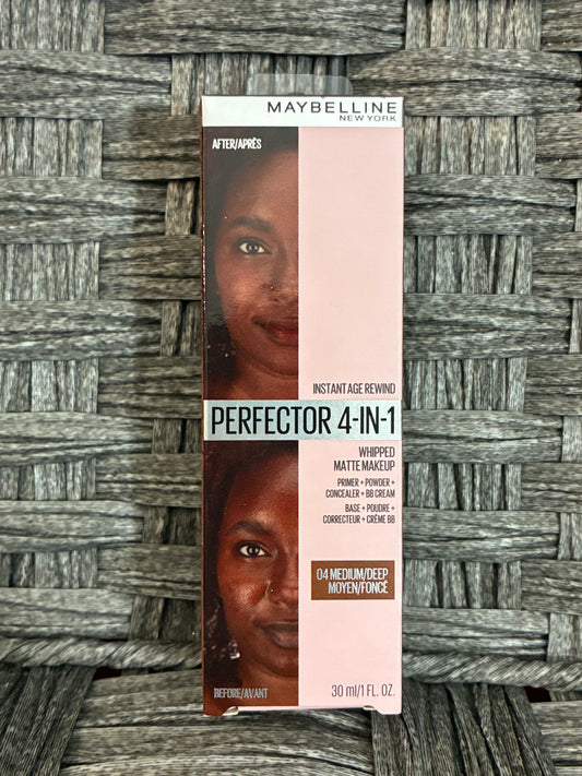 MAYBELLINE INSTANT AGE REWIND PERFECTOR 4-IN-1 WHIPPED MATTE MAKEUP 04 MEDIUM/DEEP