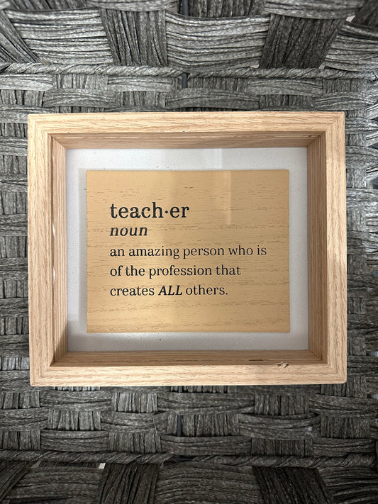 5” Teacher Decor