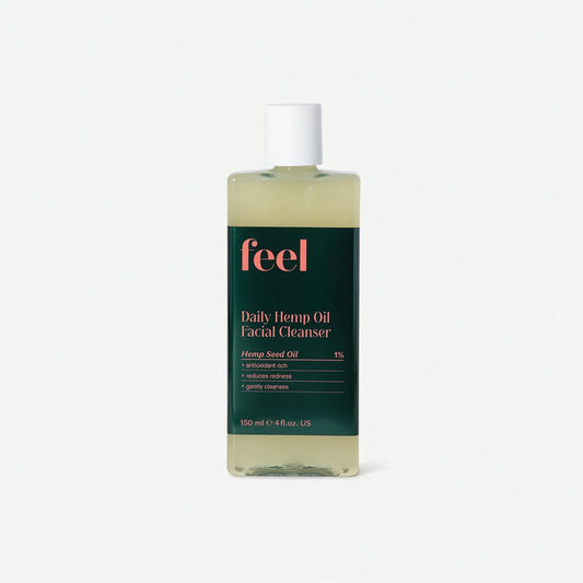 FEEL DAILY HEMP OIL FACIAL CLEANSER 150ML/4 FL OZ FULL SIZE