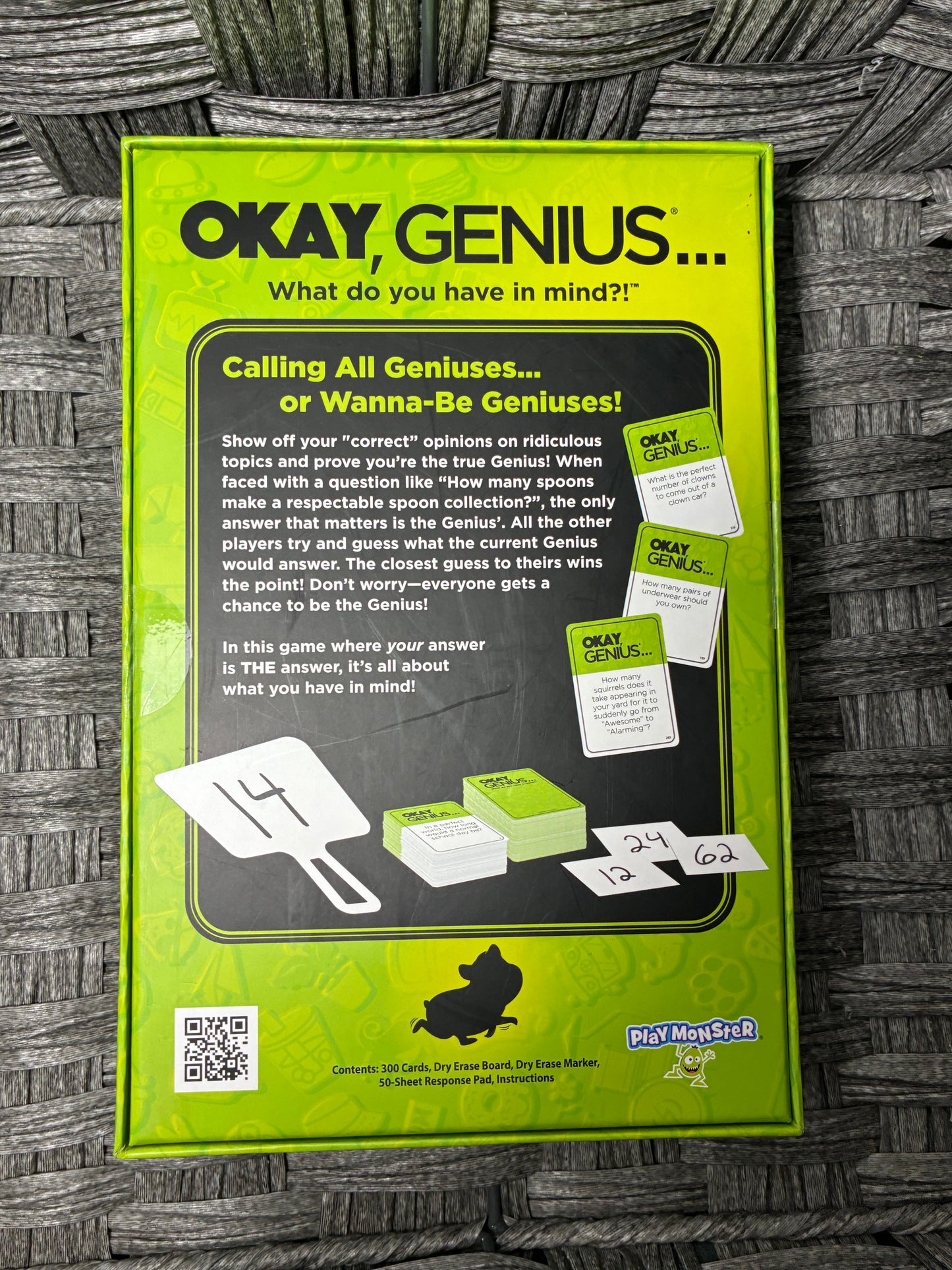 OKAY, GENIUS PARTY CARD GAME