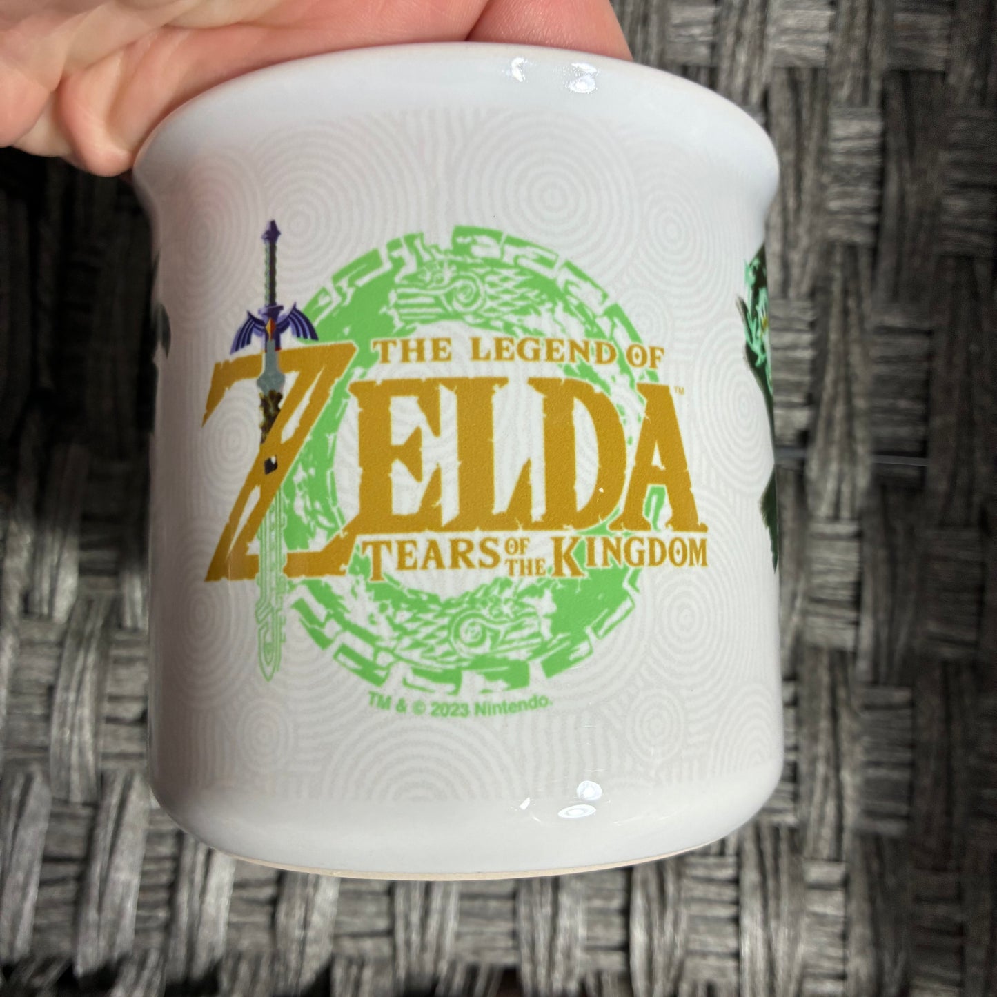 NINTENDO THE LEGEND OF ZELDA TEARS OF THE KINGDOM CERAMIC MUG
