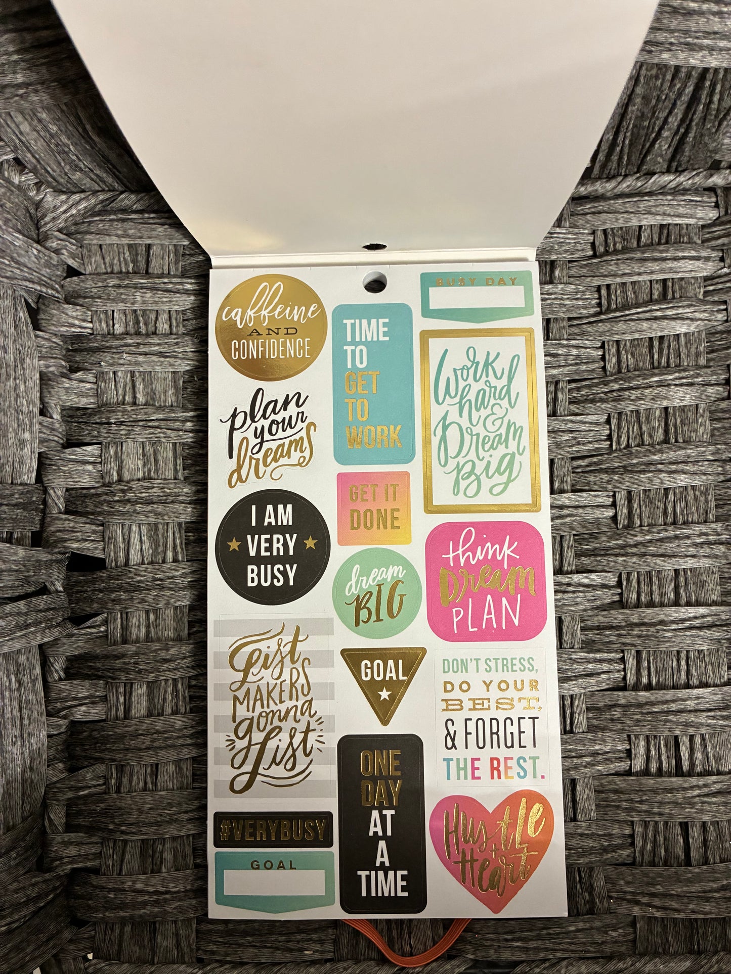 THE HAPPY PLANNER 985PCS PRODUCTIVITY STICKER PACK