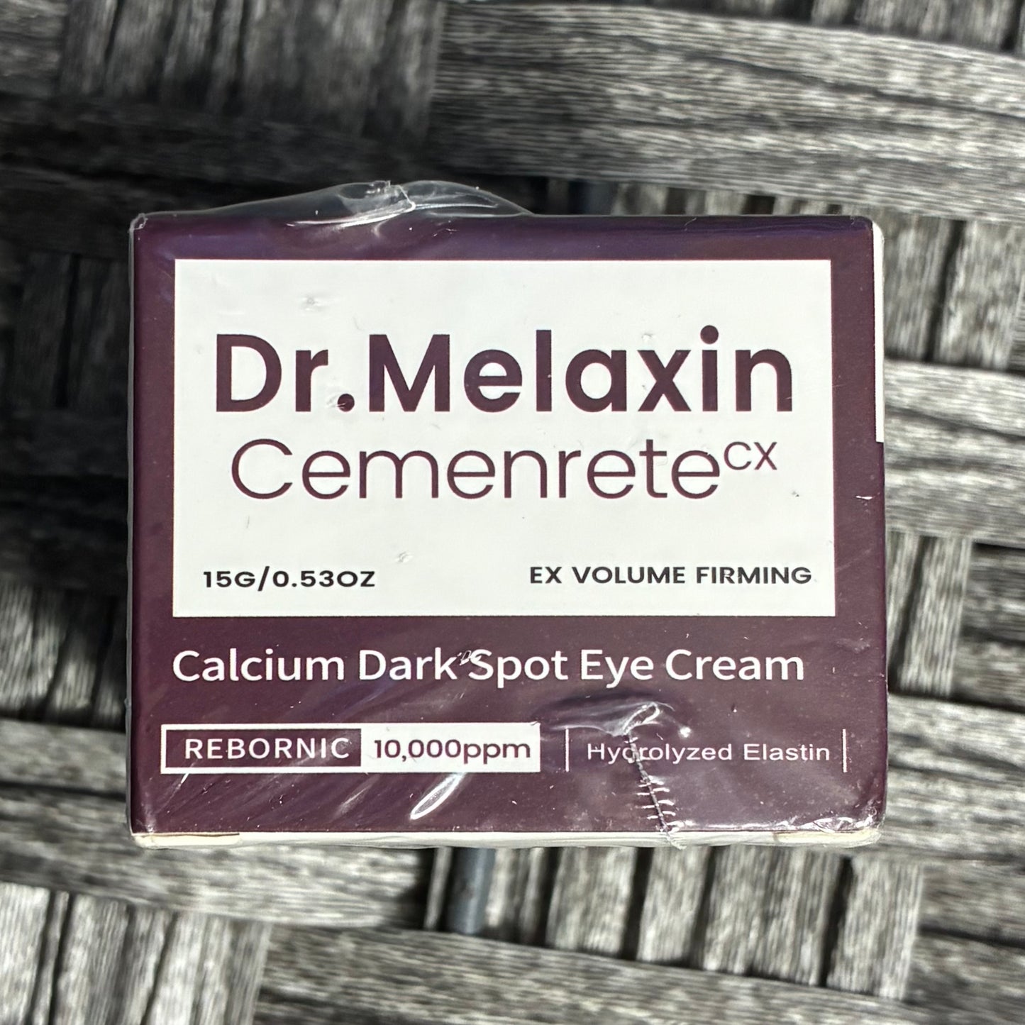 DR.MELAXIN CALCIUM DARK SPOT EYE CREAM 15G NIACINAMIDE & CALCIUM GLUCONATE EYE CREAM FOR DARK SPOTS EXP 2029