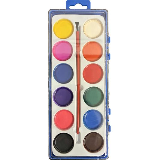 12 COLOR WATERCOLOR SET