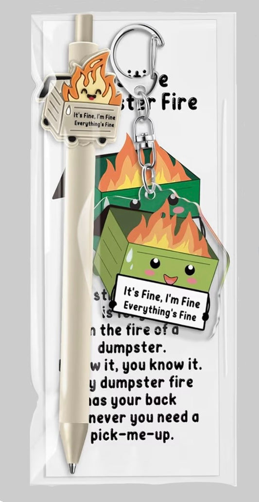 DUMPSTER FIRE NOVELTY GIFTS