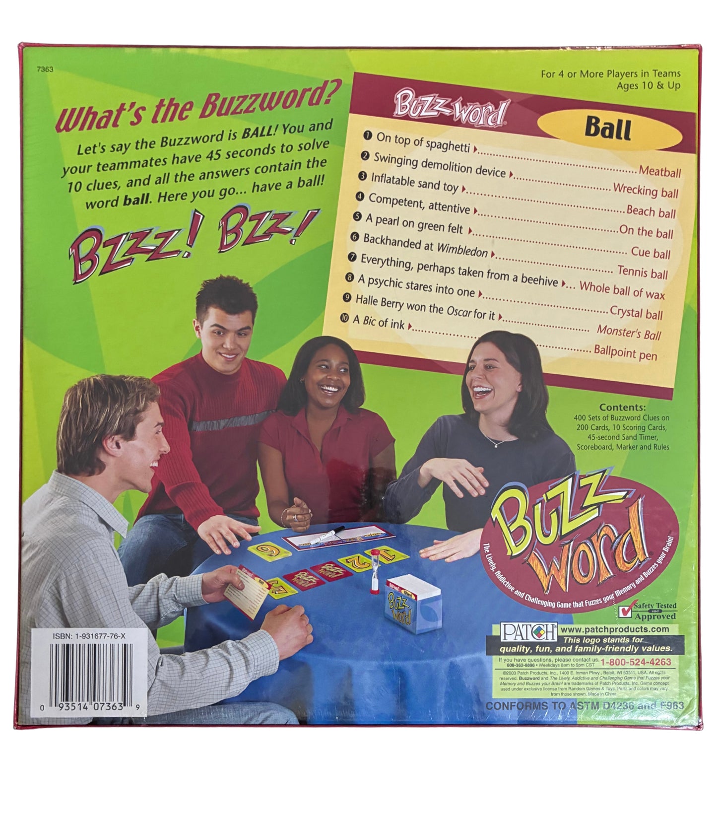 BUZZ WORD THE GAME NEW SEALED 2003